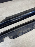 01-06 BMW E46 M3 Rocker Panel Side Skirts OEM Carbon Black *Notes*