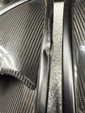 OEM Porsche 718 Cayman 982 GT4RS Weissach Carbon Air Intake Trims Set 982853990