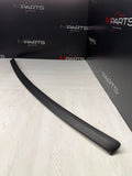 08-13 BMW E92 E93 M3 Front Right Door Carbon Leather Interior Strip Trim OEM