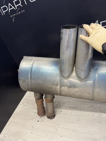 Eisenmann Sport Exhaust BMW E46 M3 01-06 2x83mm *Rusty*