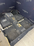 01-06 BMW E46 M3 OEM Coupe 2dr Front & Rear Black Floor Carpet Interior