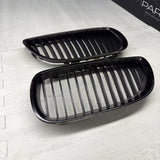 08-13 BMW E90 E92 E93 M3 Front Kidney Grilles Gloss Black