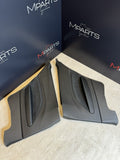 15-21 BMW F87 M2 REAR INTERIOR PANELS DOOR CARDS ALCANTARA W/ BLUE