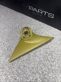 01-06 OEM BMW E46 M3 Left Driver Side Door Mirror Housing Base Phoenix Yellow