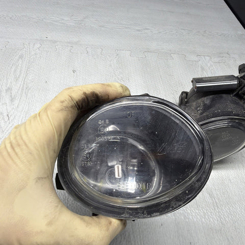 01-06 BMW E46 M3 Front Left Right Passenger Driver Bumper Fog Lights Clear OEM