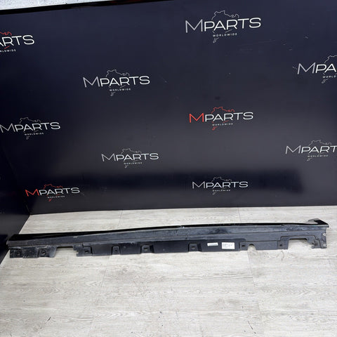 12-17 OEM BMW F10 M5 Left Driver Side Skirt Rocker Panel Black