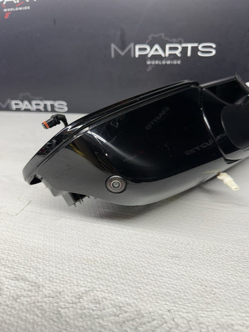 21-26 BMW G80 M3 Sedan Left Driver Side Door Mirror W/ Camera *Broken Plastic