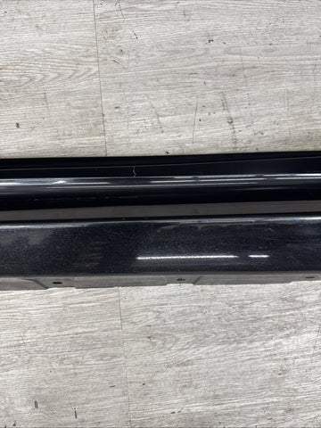 08-13 BMW E93 M3 Convertible OEM Left Side Skirt Rocker Panel Schwarz Jet Black