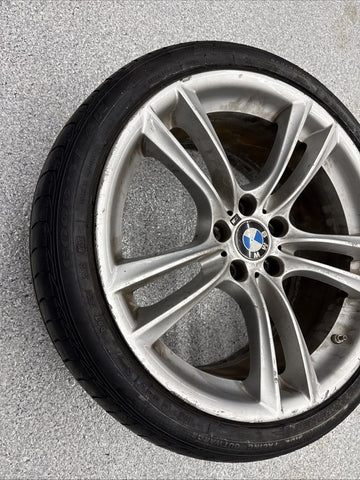 09-17 BMW 535i 550i 740i 750i 760i 20X10 OEM WHEEL RIM 36117841824 REAR *4 CRACK