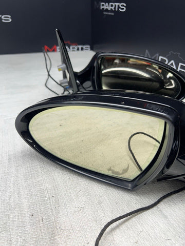 2006-2008 BMW E63 E64 M6 Door Mirrors Set Sapphire Black