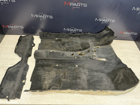 1994-1999 BMW E36 M3 Coupe Interior Front & Rear Carpet Carpets Black *Notes*