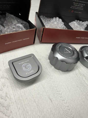 NEW 21-26 BMW G80 G82 G83 M3 M4 Engine Oil Coolant Washer Cap Blackline