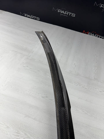2015-2020 BMW F82 M4 COUPE REAR TRUNK LID CARBON FIBER OEM 51712350721