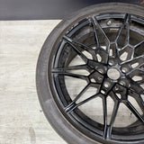 OEM BMW 21-26 G80 G82 G83 M3 M4 19” Front Wheel Rim Style 826M 19x9.5 Black