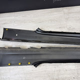 08-13 BMW E92 E93 M3 OEM Right Left Passenger Side Skirt Rocker Panels Black