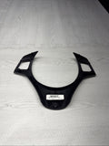 08-13 BMW E90 E92 E93 M3 Lower Steering Wheel Trim Cover Plate Black *Peeling*