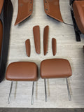 01-06 BMW E46 M3 Convertible Interior Front Rear Heated Seats Cinnamon *Notes