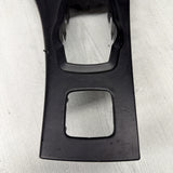 09-13 BMW E93 M3 DCT CIC LEATHER CENTER CONSOLE TRIM CONVERTIBLE *CREASES*