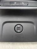 15-23 PORSCHE MACAN REAR A/C PANEL W/HEATED SEATS & DUAL USB PORT 95B819203