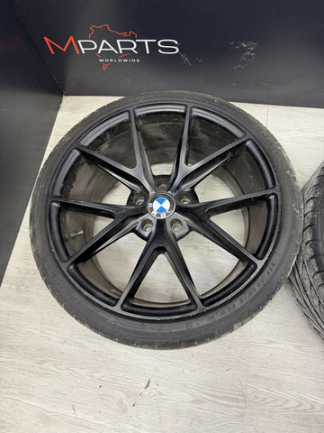 20x9 Niche M190 GAMMA MATTE BLACK WHEELS RIMS BMW 5x120 SET