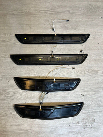 Door Sills Scuff Plates Covers 41217294983 2013-2016 BMW F06 M6 Sedan