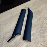 98-02 BMW Z3 M Roadster Front Interior A- Pillar Column Covers Trim Estoril Blue