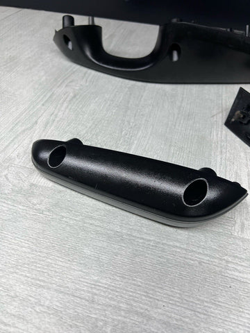 01-06 BMW E46 M3 Convertible Interior Armrests Trim Carbon Fiber *Notes*