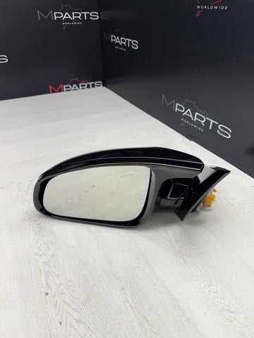 15-20 BMW F82 F83 M4 LEFT MIRROR / CAMERA / NO LANE ASSIST / SAPPHIRE BLACK