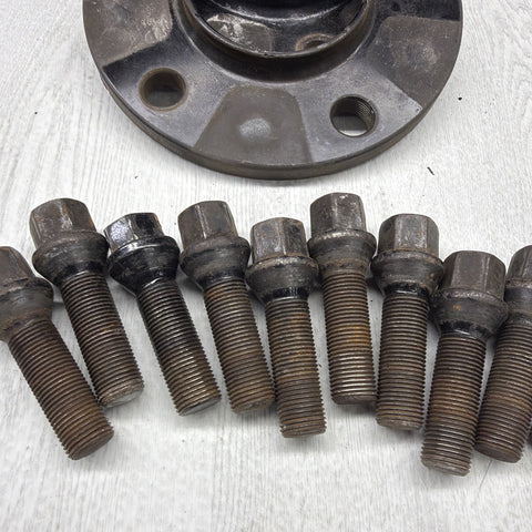 10MM Spacers Bolts PAIR 5x120 BMW F SERIES
