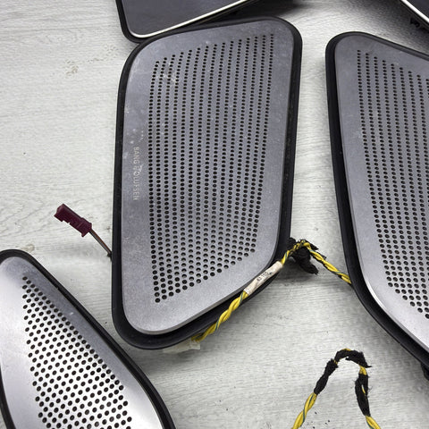 13 14 15 F12 BMW M6 Bang & Olufsen Speaker Cover Trim Panel Set OEM