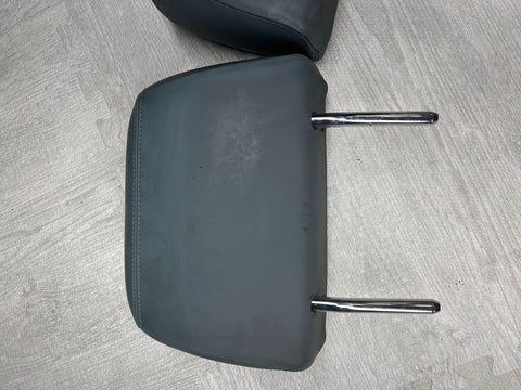 BMW 08-13 E93 M3 Convertible Rear Seat Headrests Head Rests Silverstone Grey OEM