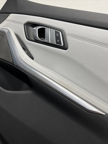BMW 21-24 G80 M3 Sedan OEM Front Right Passenger Door Card Panel Silverstone