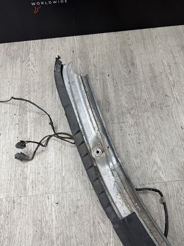 2001 BMW E46 M3 Front Bumper Metal Rebar Reinforcement Beam + Horns + Harness