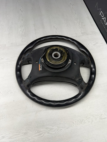 95-99 BMW E36 M3 Steering Wheel Black 4 Spoke