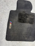 Used Genuine 01-06 BMW E46 M3 Coupe Carpets Floor Mats Black Front & Rear