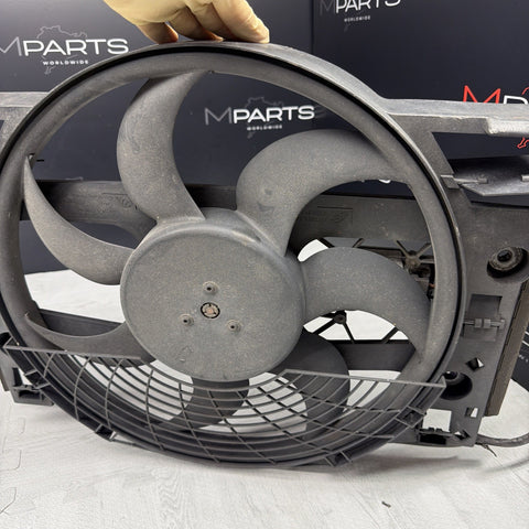 BMW E46 M3 01-06 FRONT AUX FAN Motor + Module ORIGINAL