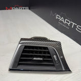 2015-2020 BMW M4 M3 LH DRIVER SIDE OUTER CARBON FIBER AIR VENT OEM 9218549