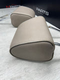 BMW E30 318 325 3 Series Headrests Head Rests Beige Driver and Passenger