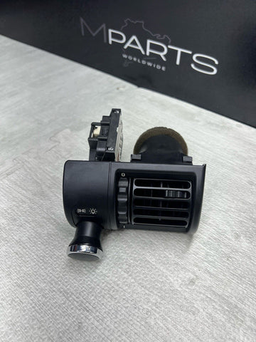 BMW 98-02 Z3 M Z3M Headlight Switch Chrome Knob Air Vent