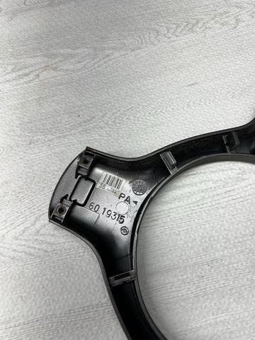 OEM 01-06 BMW E46 M3 Lower Steering Wheel Trim Cover Plate Titan Shadow Grey