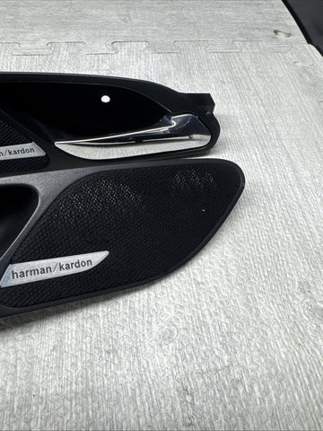 01-06 BMW E46 M3 HARMON KARDON HK  TWEETER DOOR HANDLES PAIR SET