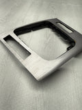 01-06 BMW E46 M3 Convertible Interior Center Shift Shifter Trim Brushed Aluminum