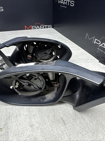 08-13 BMW E92 E93 M3 Left Right Fold Mirrors Matte Black / Silverstone *Notes*