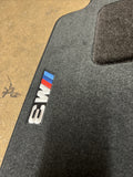 Genuine 01-06 BMW E46 M3 Convertible Carpets Floor Mats Black Front & Rear