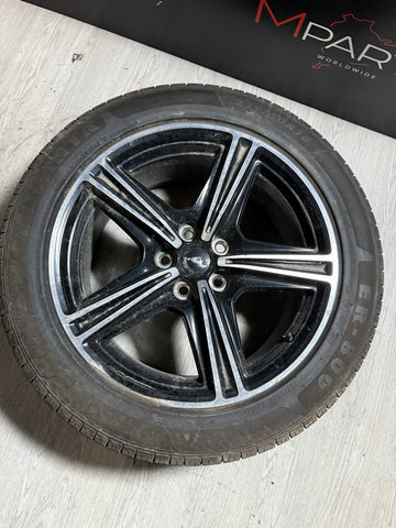 18” 2024 2025 FORD MUSTANG 18x8 5 SPOKE WHEEL RIM OEM Black PR3C1007AA *DENT