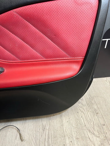 Honda S2000 S2k Red Door Panel Card Trim Right Passenger