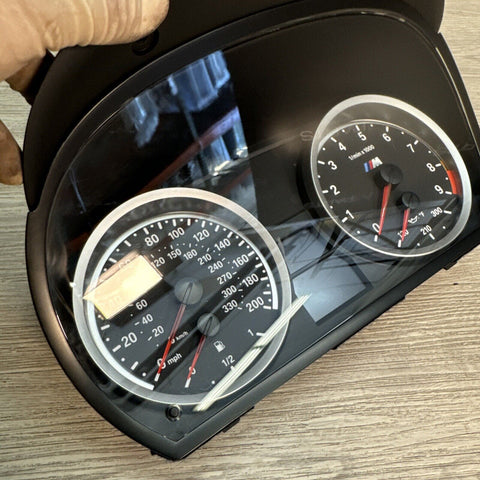 BMW E90 E92 E93 M3 Gauge Cluster Instrument Panel Speedo MANUAL OEM 08-13