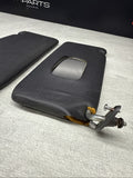 BMW E30 325 M3 Coupe Black Sun Visors Sunvisors Pair