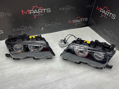 02-06 BMW E46 M3 ORIGINAL Bi Xenon Headlights Stock Factory Head Lights