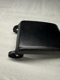 01-06 BMW E46 M3 Center Console Armrest Arm Rest Black Leather Top